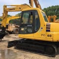 2012 Komatsu PC60-7 crawler excavator, side view