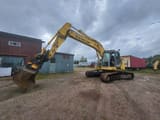 2012 New Holland E235BSR-2 crawler excavator, side view