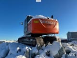 2013 Hitachi ZX180LC-5B crawler excavator, rear view