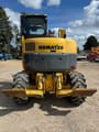 2013 Komatsu PW98MR-8 wheel excavator, rear view