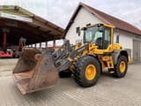 2013 Volvo L60G wheel loader, front three-quarter view
