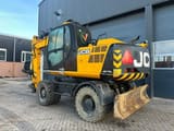 2014 JCB JS175W wheel excavator, rear three-quarter view