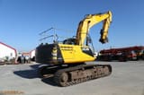 2014 JCB JS290LC crawler excavator, rear three-quarter view
