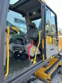 2014 Volvo EW210D material handler cab interior