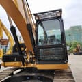 2015 Caterpillar 320D crawler excavator cab and boom view