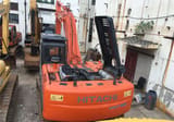 2015 Hitachi ZX240-3G crawler excavator, rear view with engine compartment open