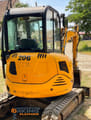 2015 JCB 8030 ZTS mini excavator rear view