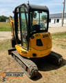 2015 JCB 8030 ZTS mini excavator, rear three-quarter view