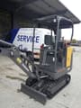 2015 Volvo EC15C mini excavator, side view