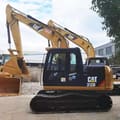 2016 Caterpillar 312D crawler excavator side view