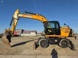 2016 JCB JS175W T4I wheel excavator, side view