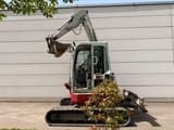 2016 Takeuchi TB135 FR Mini Excavator