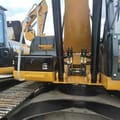2017 Caterpillar 323 crawler excavator, rear view of upper structure