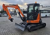 2017 Hitachi Zaxis 48U crawler excavator, side view