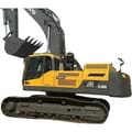 2017 Volvo EC480DL crawler excavator side view