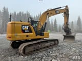 2018 Caterpillar 323 crawler excavator, side view