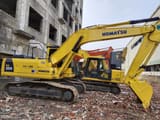 2018 Komatsu PC200-8 crawler excavator, side profile view