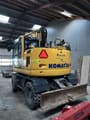 2018 Komatsu PW148-11 wheel excavator rear view
