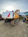 2018 Liebherr R926 crawler excavator, rear three-quarter view