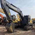 2018 Volvo EC210 crawler excavator, front three-quarter view