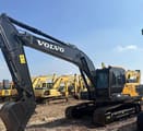 2018 Volvo EC210 crawler excavator, side view
