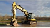 2019 Caterpillar 325F CR crawler excavator, side profile view