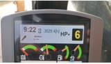 2019 Caterpillar 325F CR digital instrument cluster display