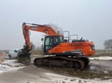 2019 Doosan DX255LC-5 crawler excavator side view