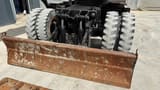 2019 JCB JS175W wheel excavator dozer blade view