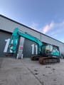 2019 Kobelco SK210LC-10 crawler excavator, side profile view