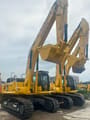 2019 Komatsu PC450-8 crawler excavator, side view