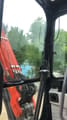 2019 Kubota U55 Mini Excavator interior view