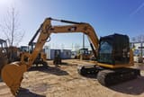 2020 Caterpillar 308E mini excavator, side profile view