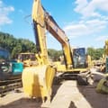 2020 Caterpillar 320GC crawler excavator, front three-quarter view