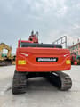 2020 Doosan DX225LCA crawler excavator, rear view