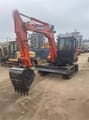 2020 Doosan DX60 crawler excavator, front three-quarter view