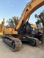 2020 Hyundai 520 crawler excavator, rear three-quarter view