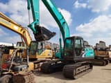 2020 Kobelco SK200 crawler excavator, side view