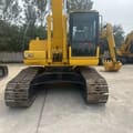 2020 Komatsu PC200 crawler excavator, rear view