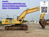 2020 Komatsu PC400 crawler excavator, side view