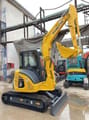 2020 Komatsu PC-55MR mini excavator, side view