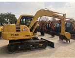 2020 Komatsu PC60 mini excavator, side profile view