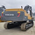2020 Volvo EC480DL crawler excavator, rear view