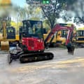 2020 Yanmar VIO35-6 mini excavator, front three-quarter view