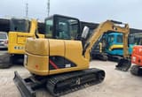 2021 Caterpillar 306D crawler excavator, rear three-quarter view