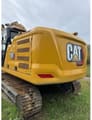 2021 Caterpillar 320-07 crawler excavator rear quarter view