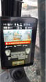 2021 Caterpillar 320-07 crawler excavator interior monitor view