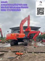 2021 Hitachi Zaxis 240 crawler excavator rear three-quarter view