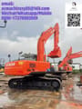 2021 Hitachi Zaxis 240 crawler excavator, rear three-quarter view
