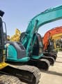 2021 Kobelco 135SR crawler excavator, side view